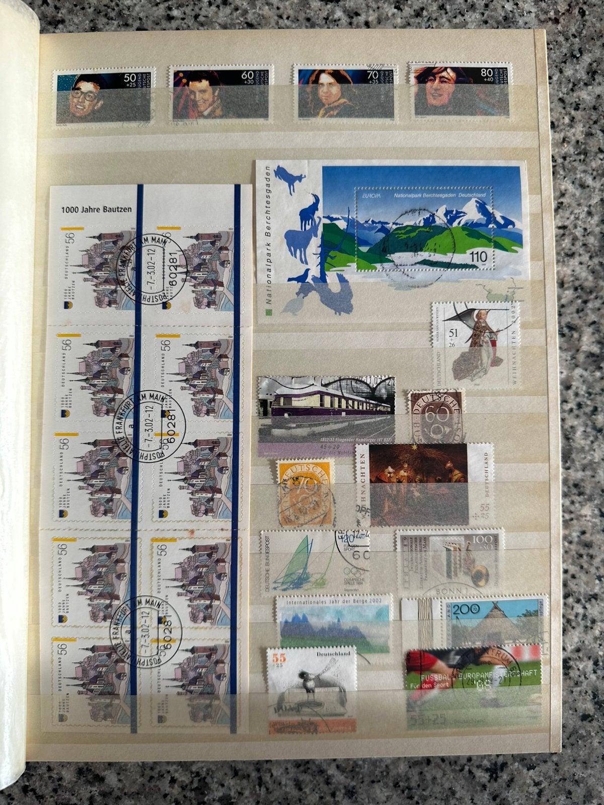 Album Duitsland, Verzenden, Buitenland
