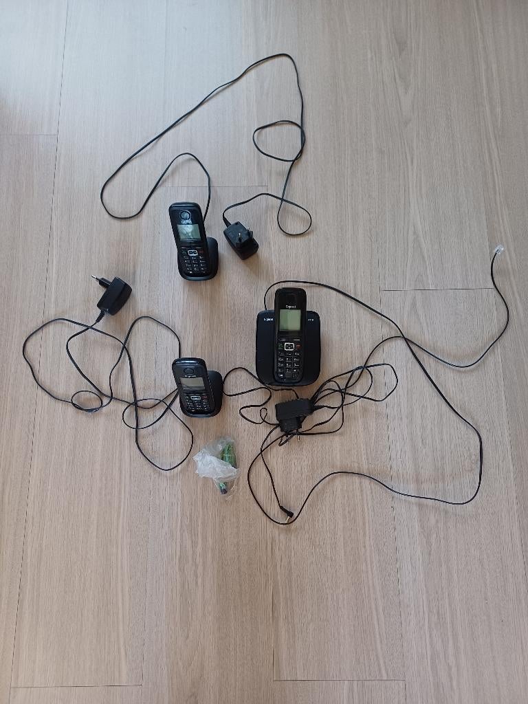 Gigaset A510 trio, Ophalen of Verzenden, Gebruikt, 3 handsets