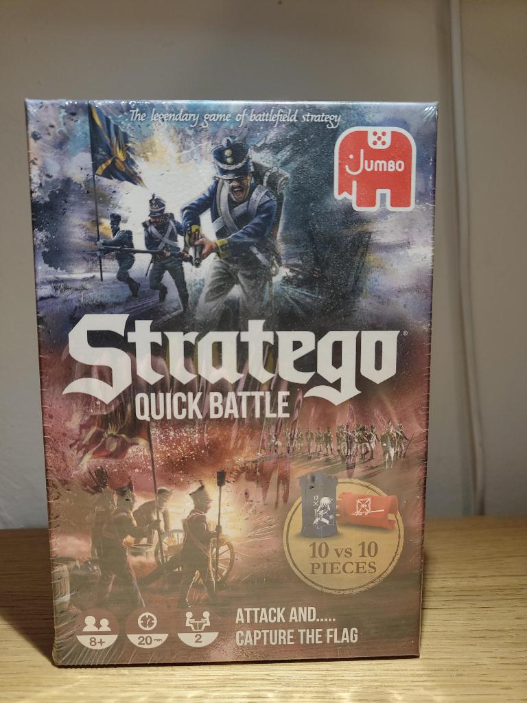 Stratego Quick Battle - nieuw meertalig twee speler bordspel, Hobby en Vrije tijd, Gezelschapsspellen | Bordspellen, Jumbo, Een of twee spelers
