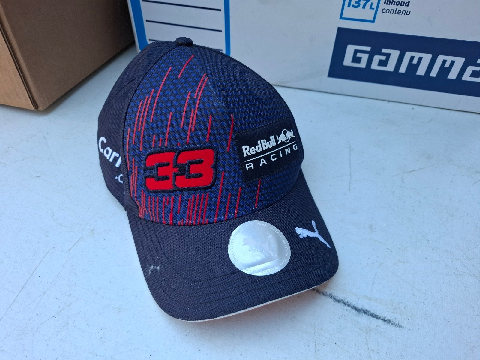 Red Bull Racing Max Verstappen Cap #33 - Jeugd/Youth, Pet, Pet, Ophalen of Verzenden, Zo goed als nieuw