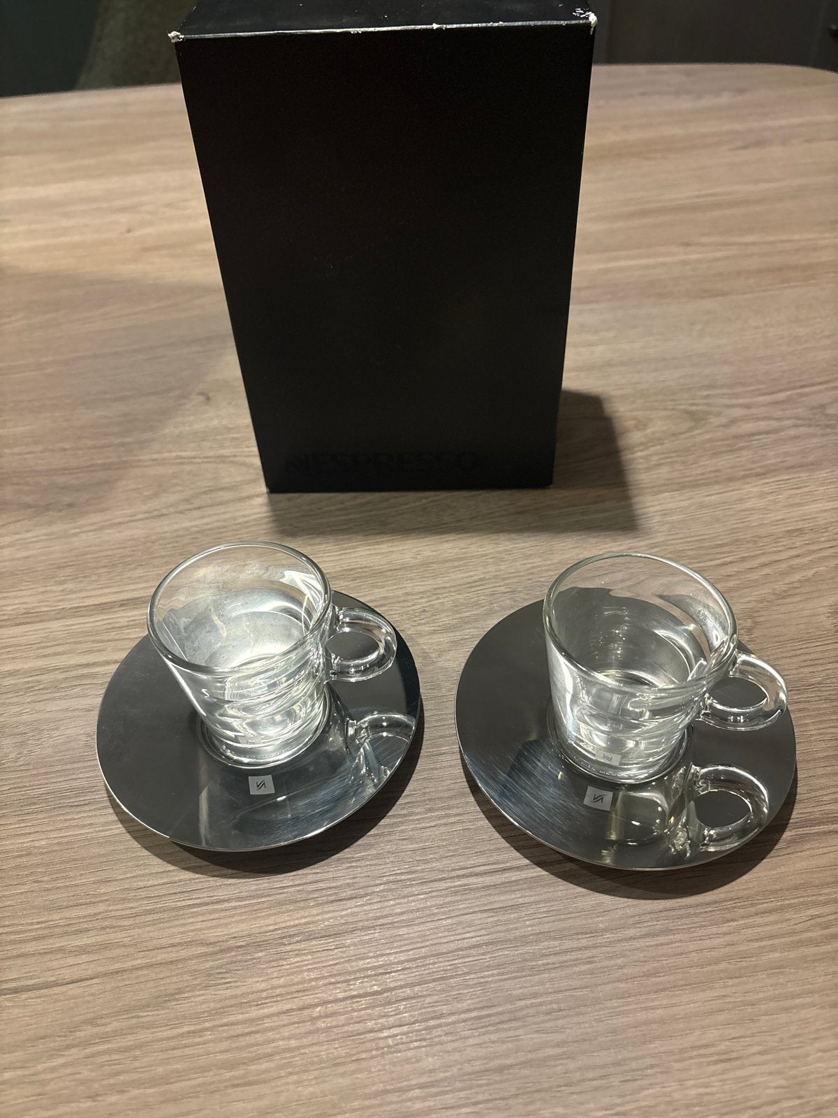 Nespresso View Espresso Kopjes met Schotels (2 stuks), Huis en Inrichting, Keuken | Servies, Overige merken, Ophalen of Verzenden