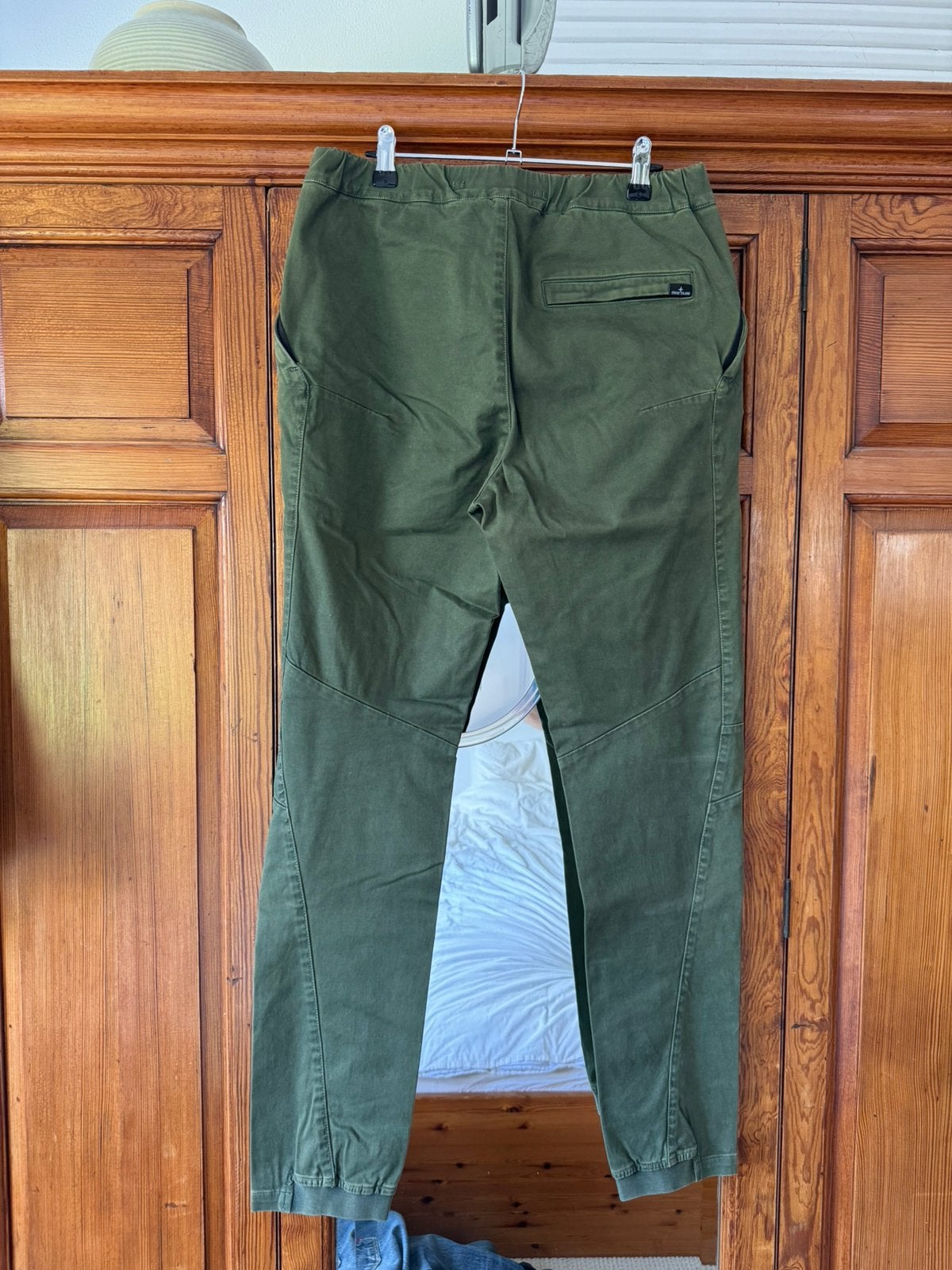 Stone Island Cargo Pants Broek Maat 30 Groen & Zwart, Ophalen of Verzenden, Nieuw, Maat 48/50 (M), Groen
