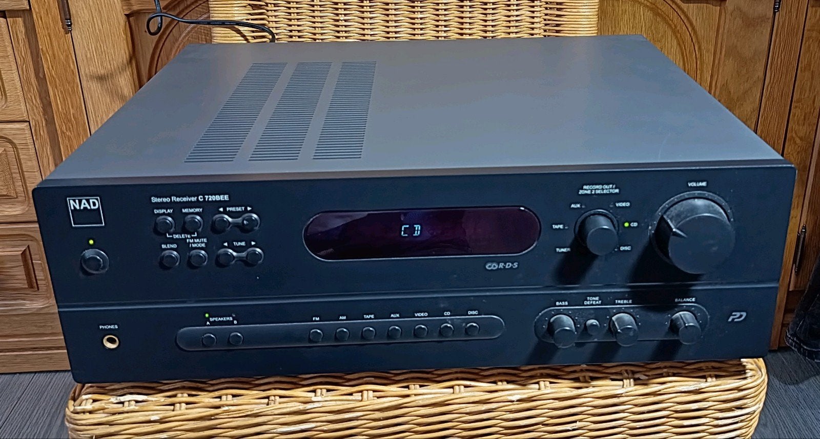 NAD C 720BEE, Ophalen of Verzenden, Zo goed als nieuw, Minder dan 60 watt, Overige merken