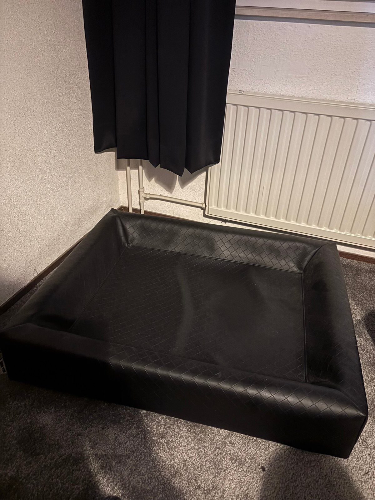 Bia bed BIA-4 85x70x15 zwart, Ophalen, Zo goed als nieuw