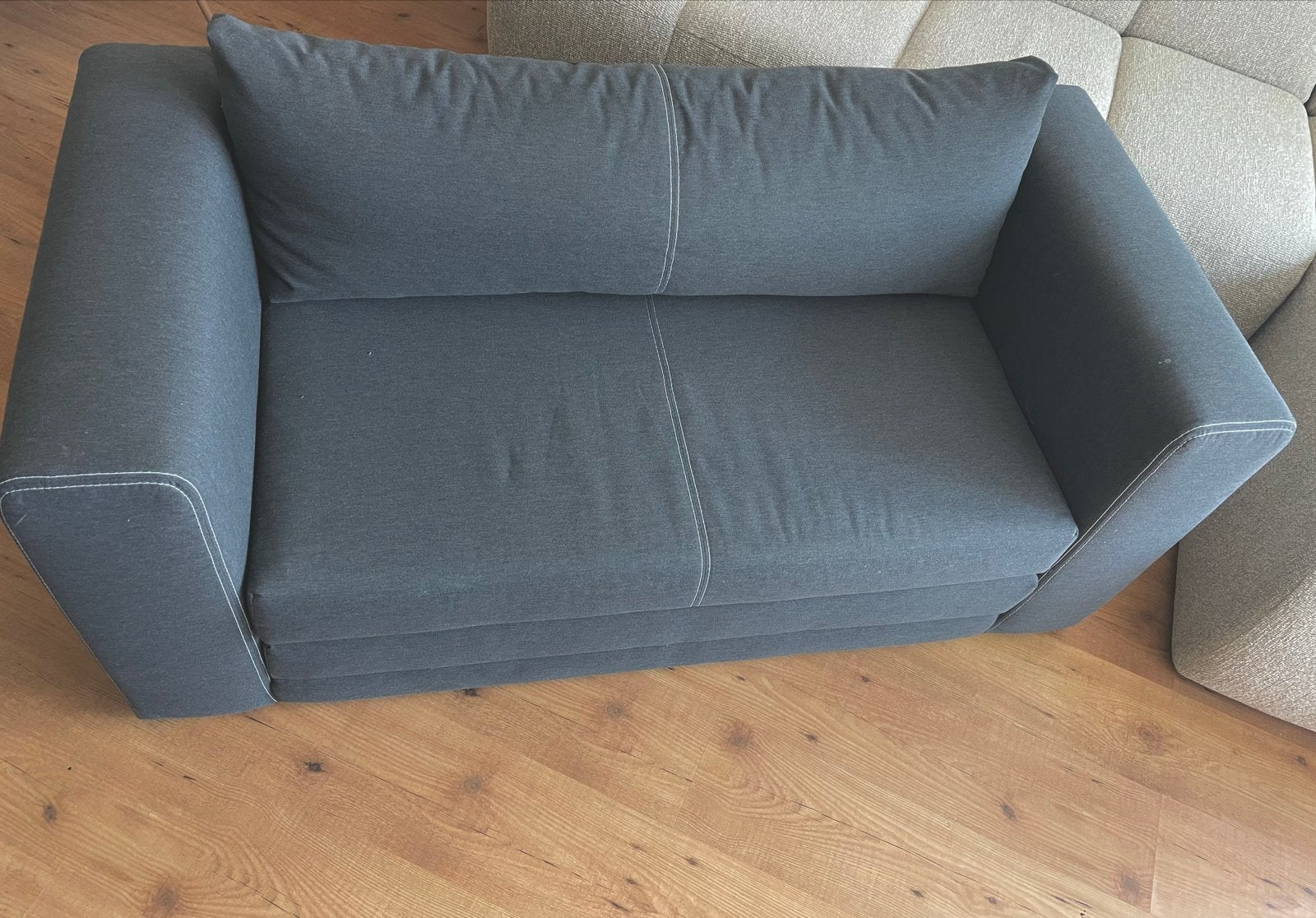 IKEA Askeby 2-zits slaapbank - Zo goed als nieuw, Huis en Inrichting, Ophalen, Tweepersoons, 140 cm, Zo goed als nieuw
