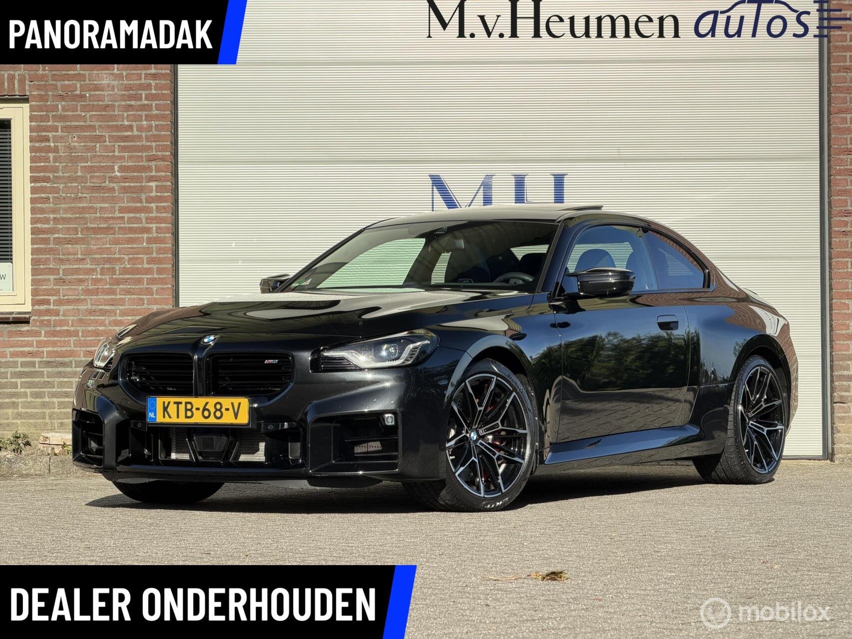 BMW 2-serie M2 BTW'er Schuif/Kanteldak Adaptive H/K Memory H, Auto's, Automaat, Dealer onderhouden, Achterwielaandrijving, Zwart