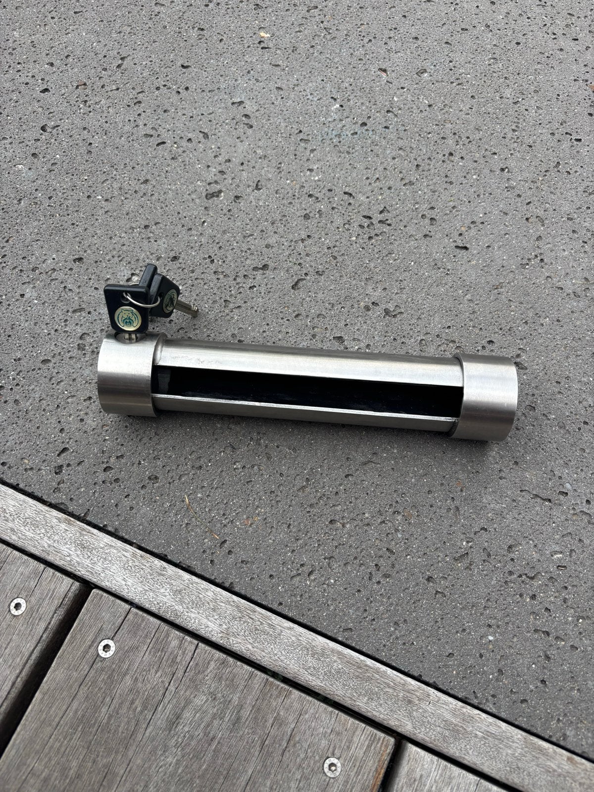 PowerLock Security buitenboordmotor slot met sleutels, Watersport en Boten, Ophalen, Gebruikt, Overige typen