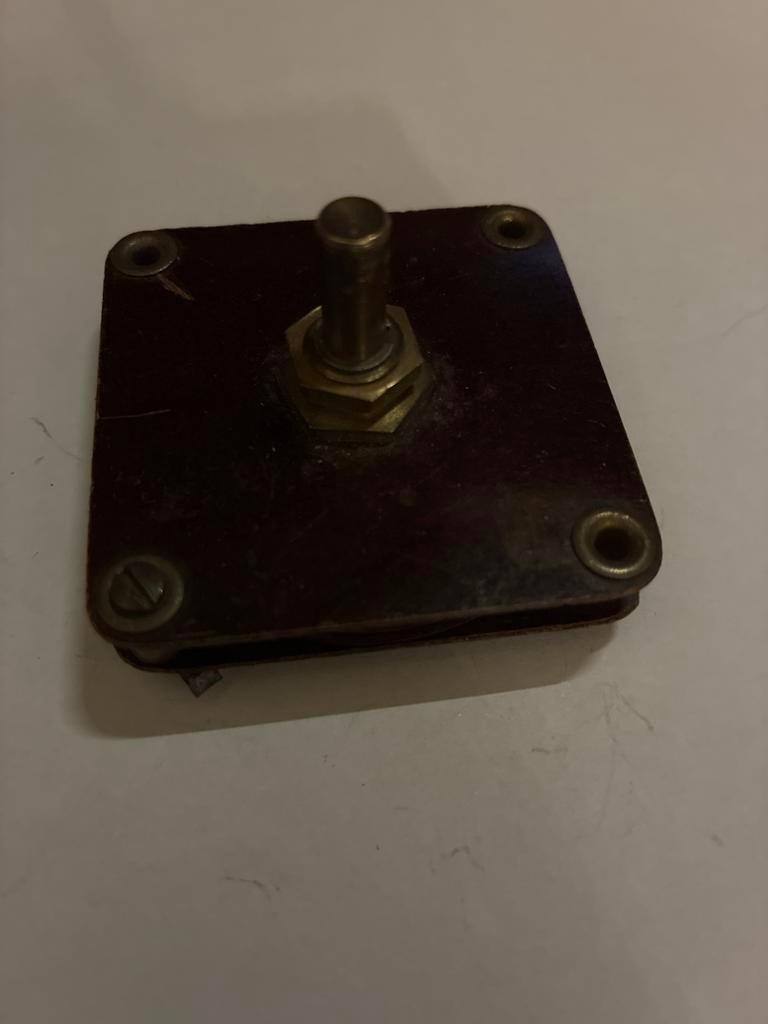 Vintage 500 pF Variabele Condensator, Ophalen of Verzenden, Gebruikt