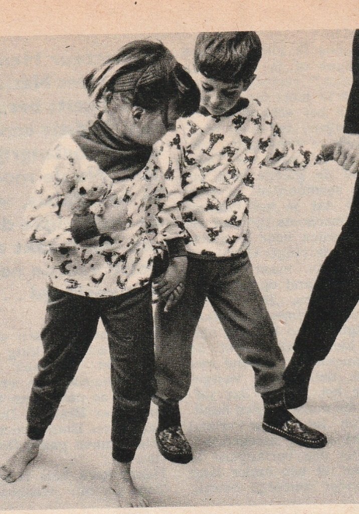retro reclame 1963 Koala Neede jongetje meisje pyjama, Verzenden, Overige typen