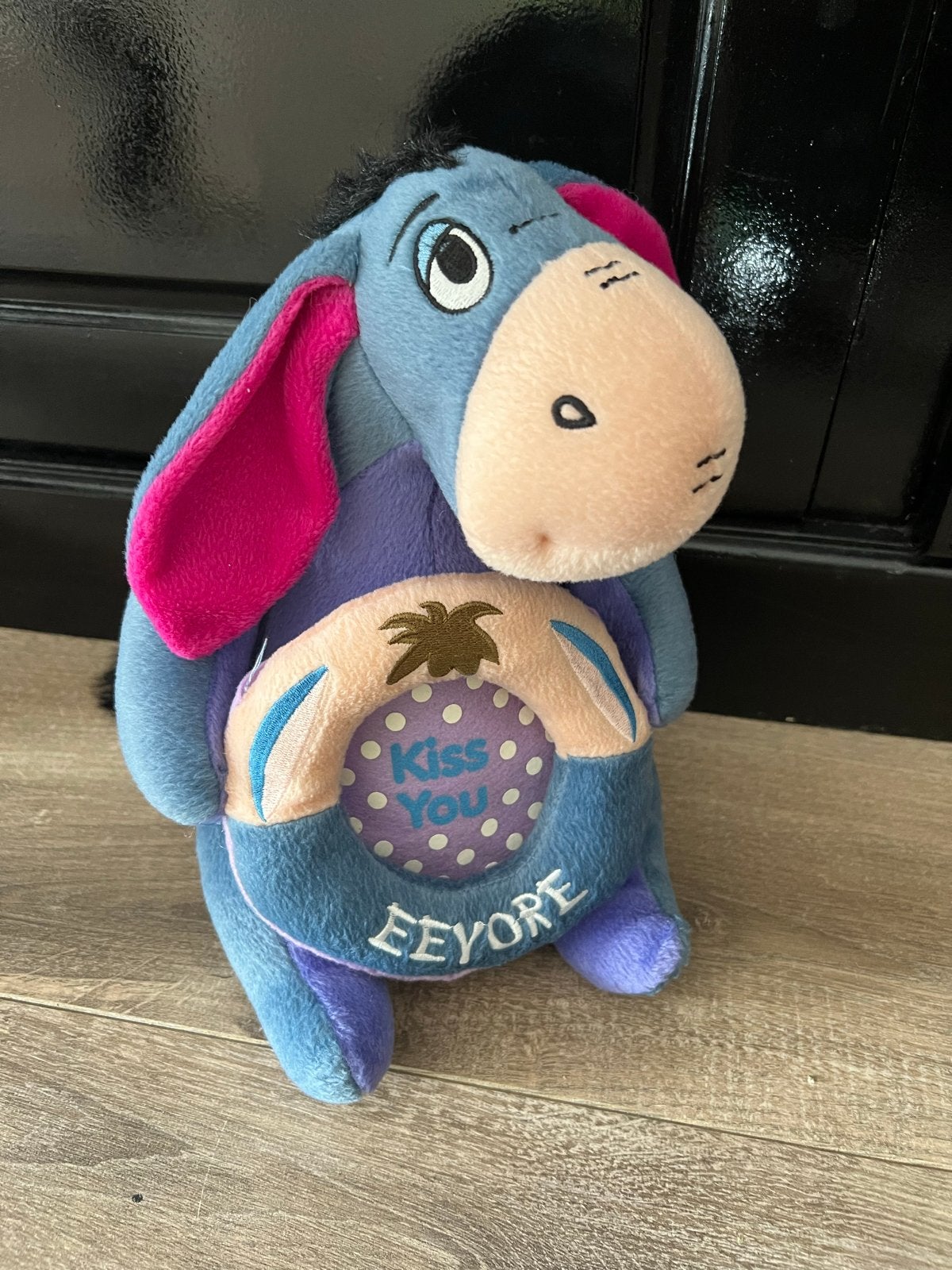 Disney Eeyore knuffel fotolijst Winnie de Poeh, Ophalen of Verzenden, Winnie de Poeh of vrienden, Zo goed als nieuw, Knuffel