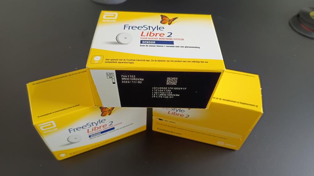 Abbott FreeStyle Libre 2 Sensor - Glucose Monitoring, Ophalen of Verzenden, Nieuw, Overige typen