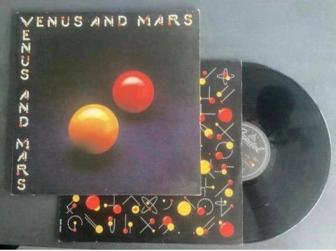 Wings - Venus and Mars (LP), Inclusief poster, Ophalen of Verzenden, 12 inch, LP