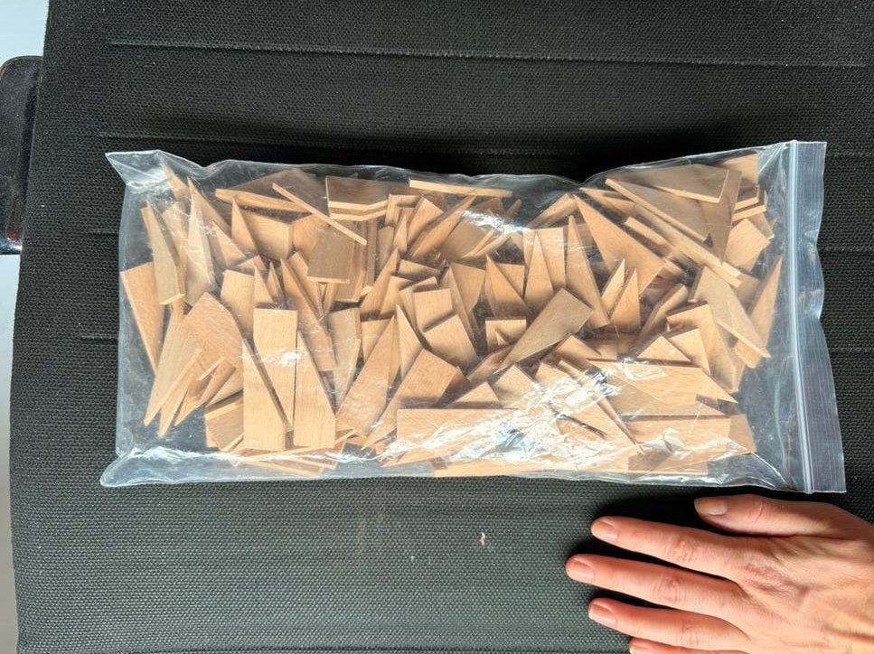 Houten wiggen, spietjes spieeen spielat voor schildersdoeken, Ophalen of Verzenden, Nieuw
