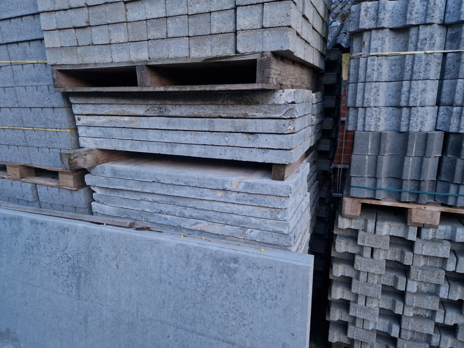 beton platen, Ophalen of Verzenden, Gebruikt