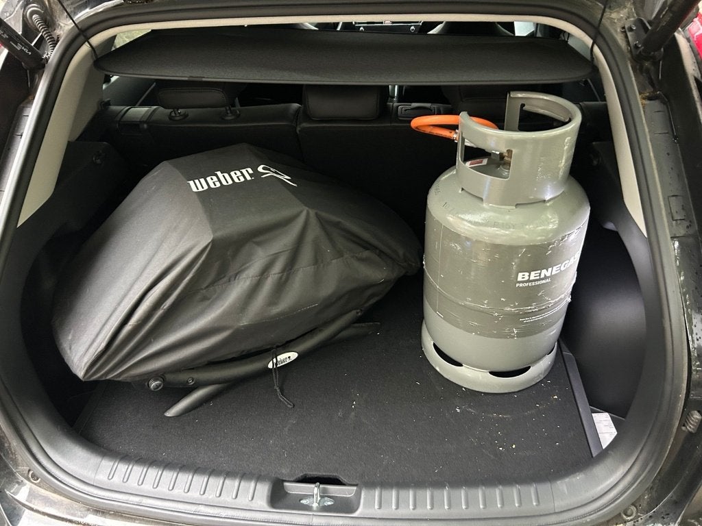 Weber Q2200 Gasbarbecue + Gasfles + Hoes + Onderstel, Ophalen, Zo goed als nieuw, Weber