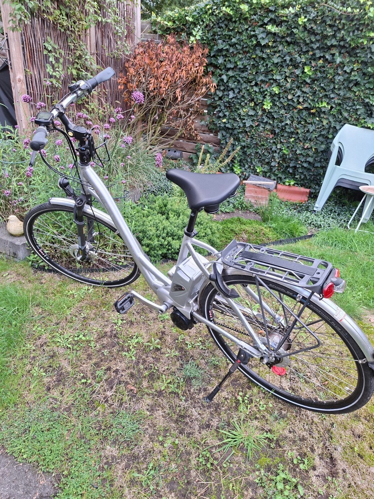 Flyer elektrische fiets, motor defect accu prima, Gebruikt, 51 tot 55 cm, 50 km per accu of meer, Ophalen