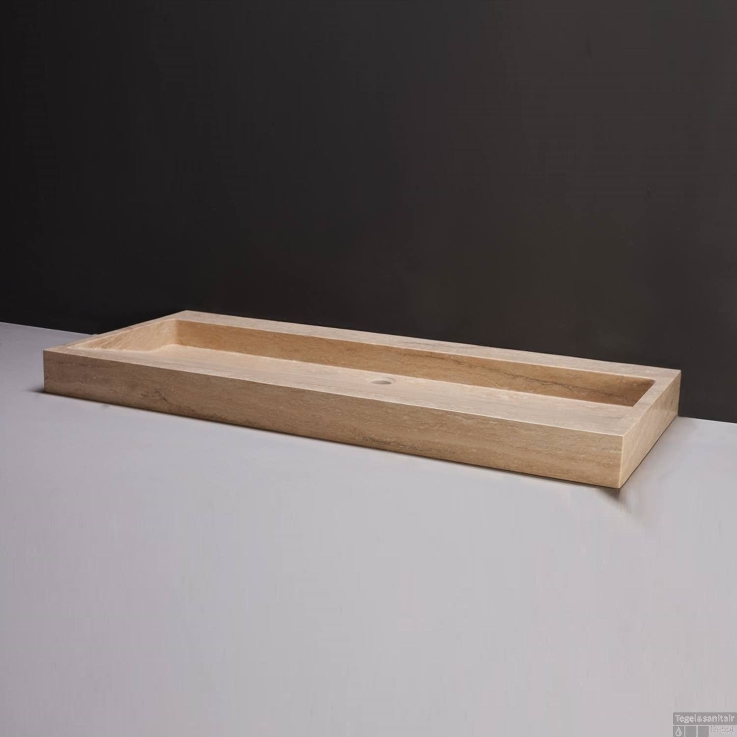 Forzalaqua Palermo 100x51,5 gefrijnst wasbak, Ophalen, Gebruikt, 100 tot 150 cm, Minder dan 100 cm