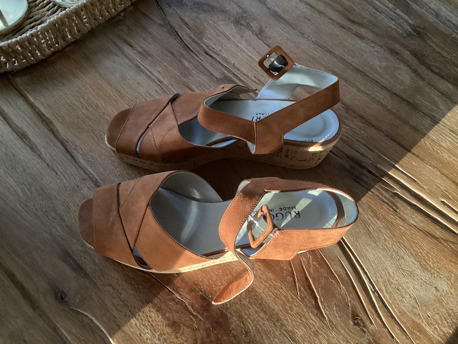 Sandalen bruin, Bruin, Zo goed als nieuw, Sandalen of Muiltjes, Ophalen of Verzenden