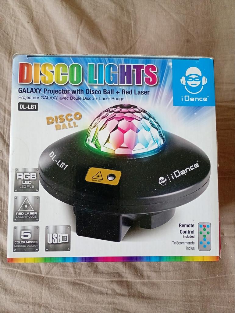 Galaxy projector met disco lichten nieuw, Ophalen of Verzenden, Nieuw, Licht