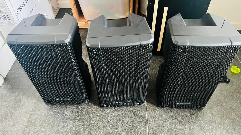 3x B-hype 8 actieve fullrange speaker (6-2025), Ophalen of Verzenden, Zo goed als nieuw, Minder dan 500 watt, P.A.