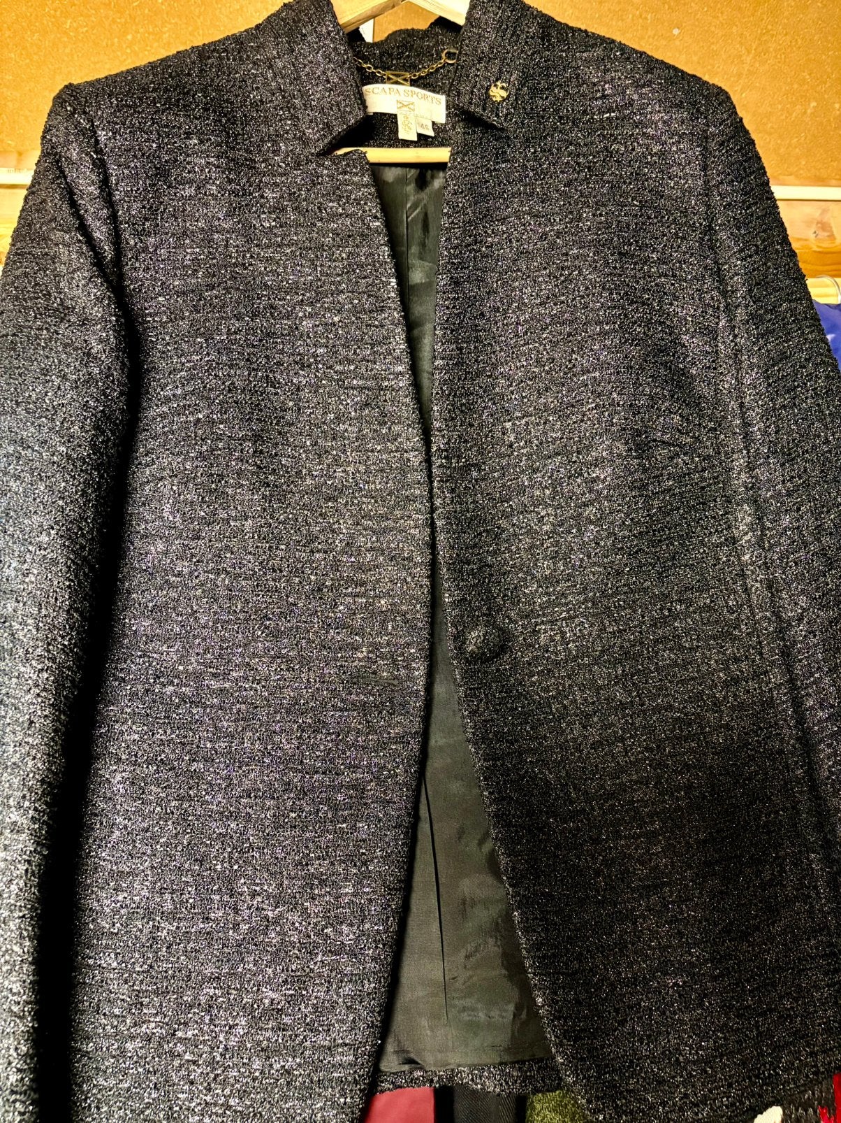 Scapa Sports Blazer, Verzenden, Zo goed als nieuw, Zwart