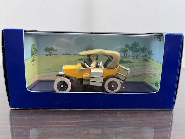 Kuifje auto. Nr. 3 met certificaat Bieden vanaf 20€, Ophalen of Verzenden, Kuifje, Zo goed als nieuw, Beeldje of Figuurtje
