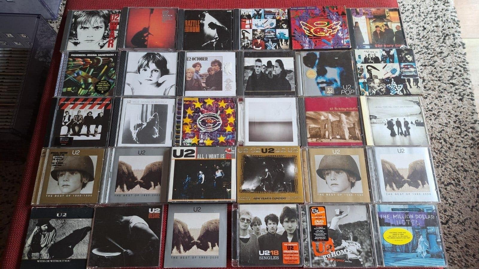 Cd's U2 Passengers, Cd's en Dvd's, Cd's | Pop, Ophalen of Verzenden, Gebruikt, Pop