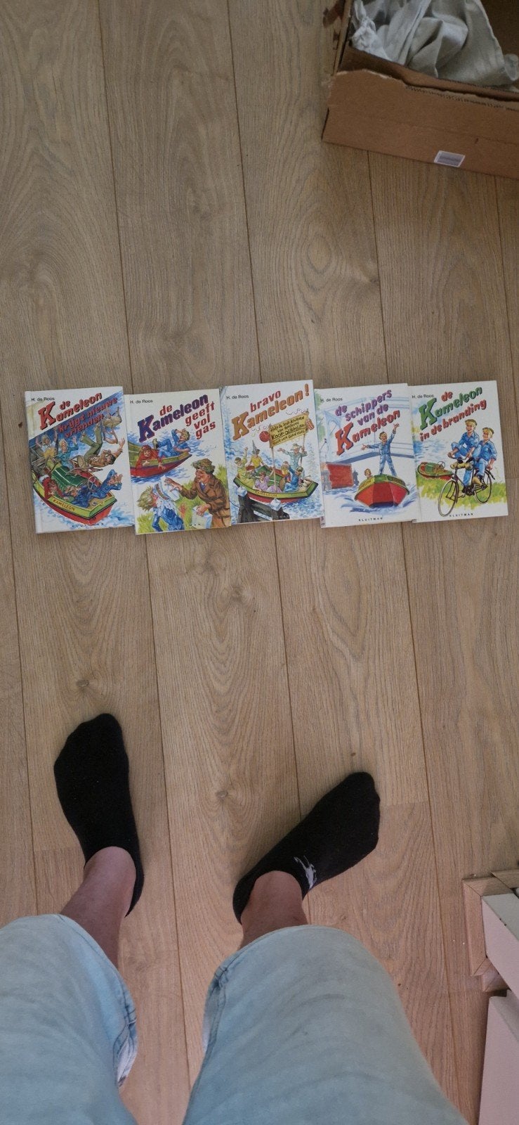 De Kameleon boeken - 5 delen, Ophalen