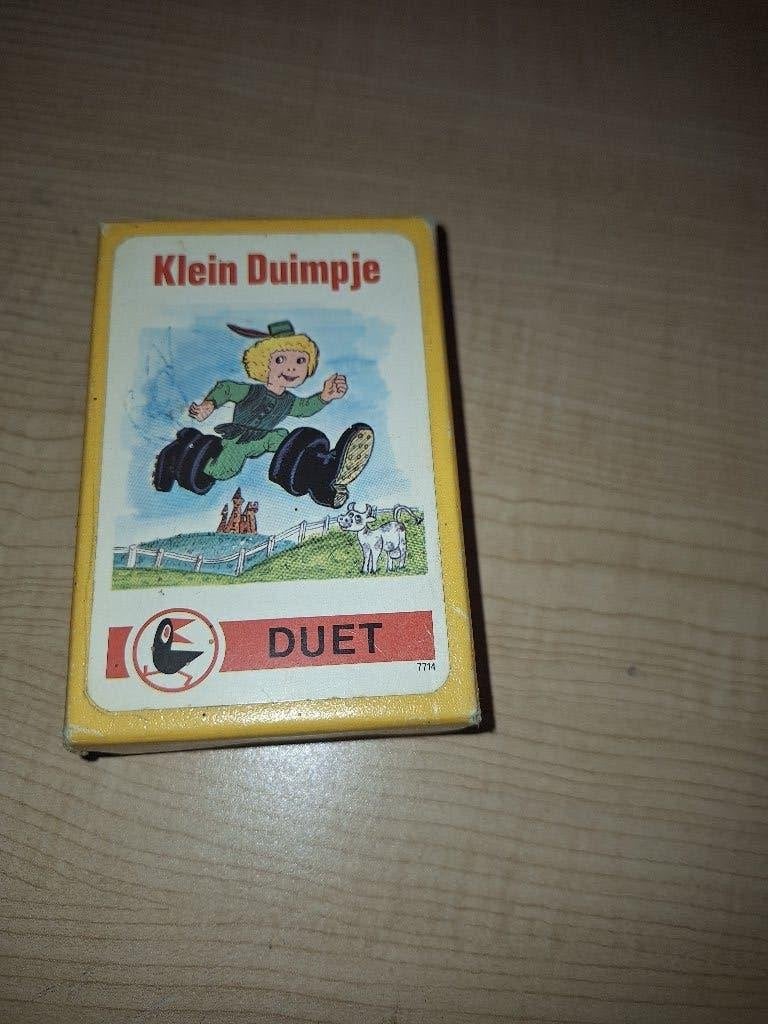 kwartetspel kwartet klein duimpje, Ophalen of Verzenden, Zo goed als nieuw, Kwartet(ten)