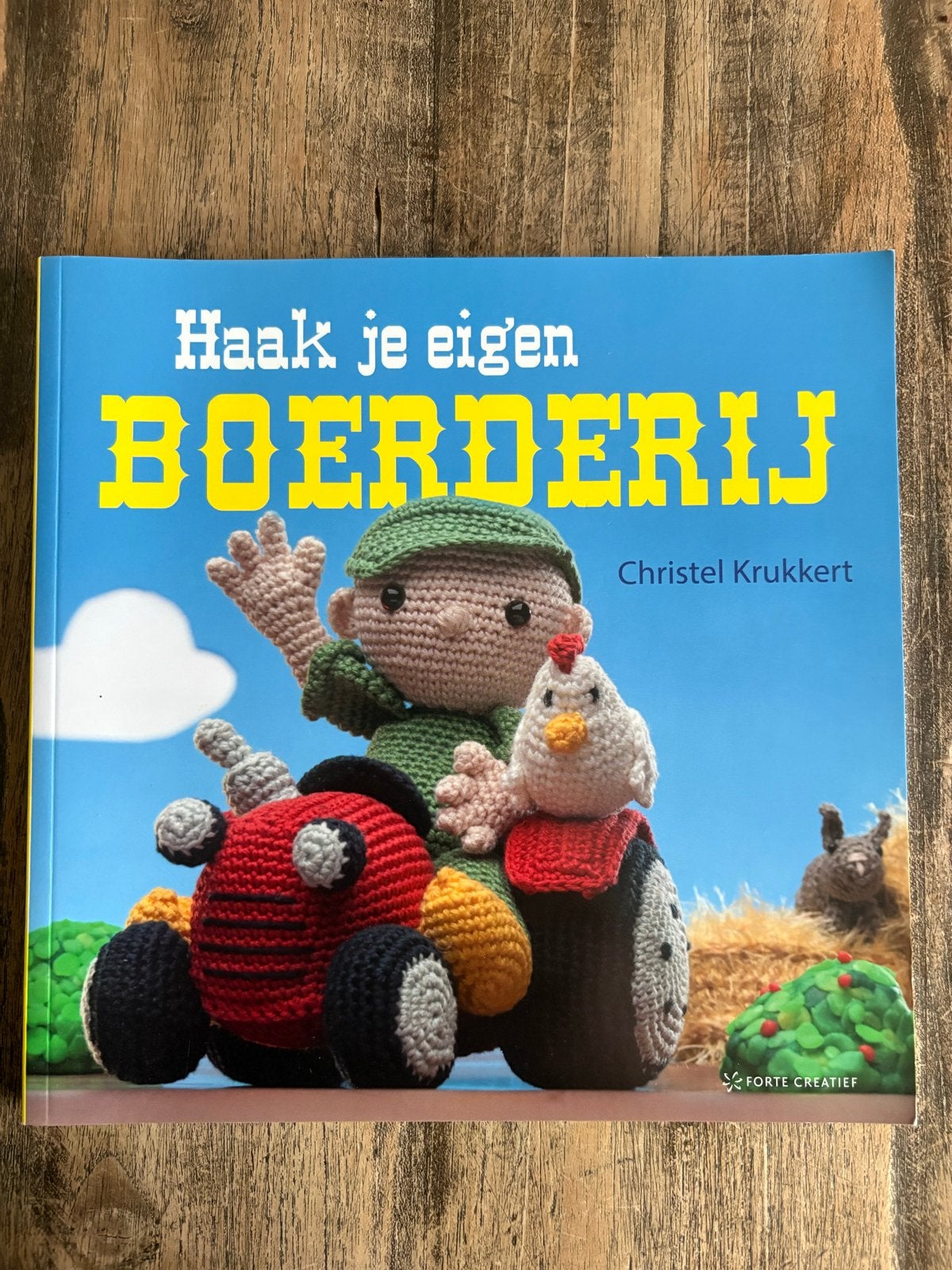Haak je eigen boerderij - Christel Krukkert, Boeken, Ophalen of Verzenden, Zo goed als nieuw, Breien en Haken
