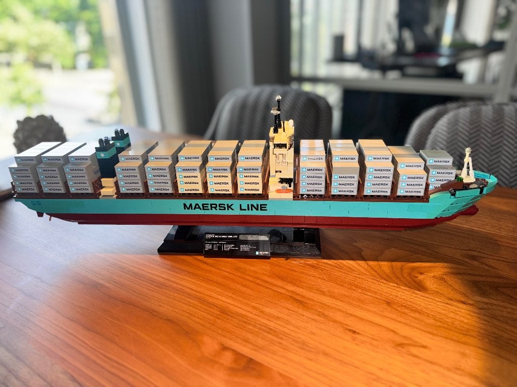 LEGO CREATOR Expert 10241 Containerschip Maersk Triple-E, Ophalen, Gebruikt, Lego, Compleet