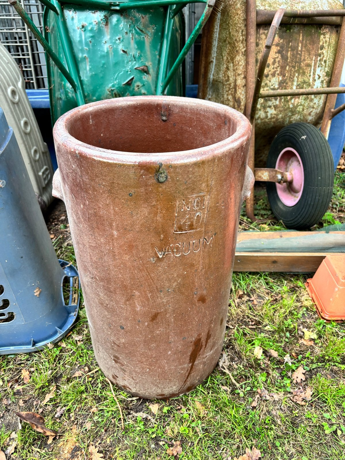 Grote Keulse pot - 60 cm hoog, 36 cm diameter, Antiek en Kunst, Ophalen