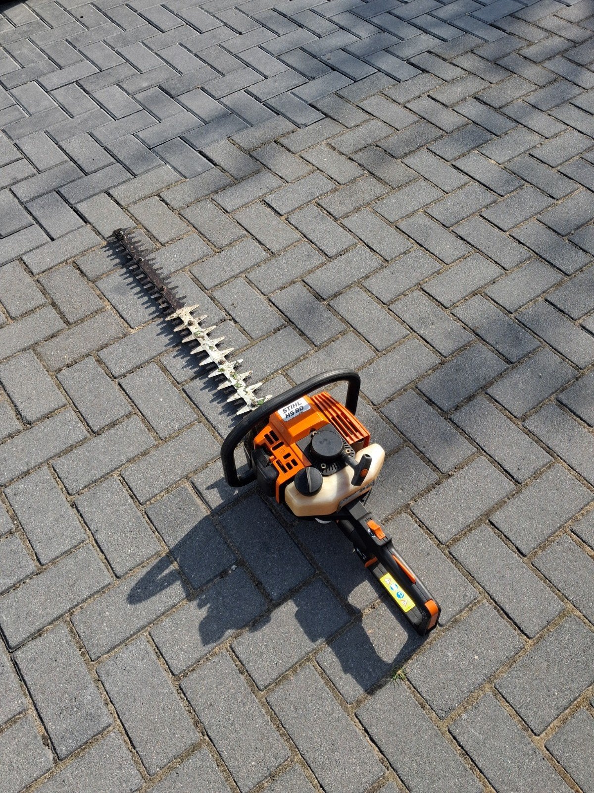 Stihl hs80 heggeschaar., Ophalen, Gebruikt, Benzine, Stihl