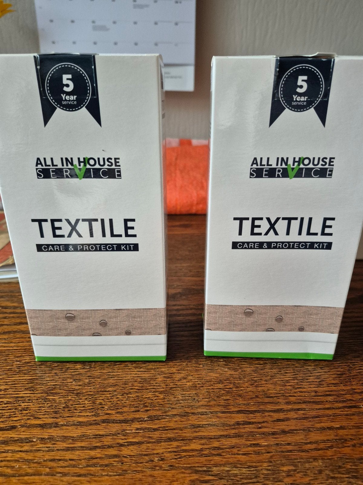 Textiel reiniger en beschermer voor meubels (2 dozen), Ophalen of Verzenden, Nieuw