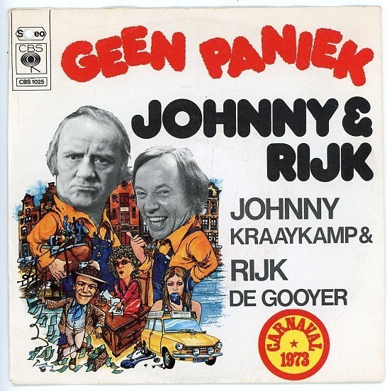 Single van Johnny & Rijk uit 1972 ***, Cd's en Dvd's, Gebruikt, Verzenden, 7 inch, Levenslied of Smartlap