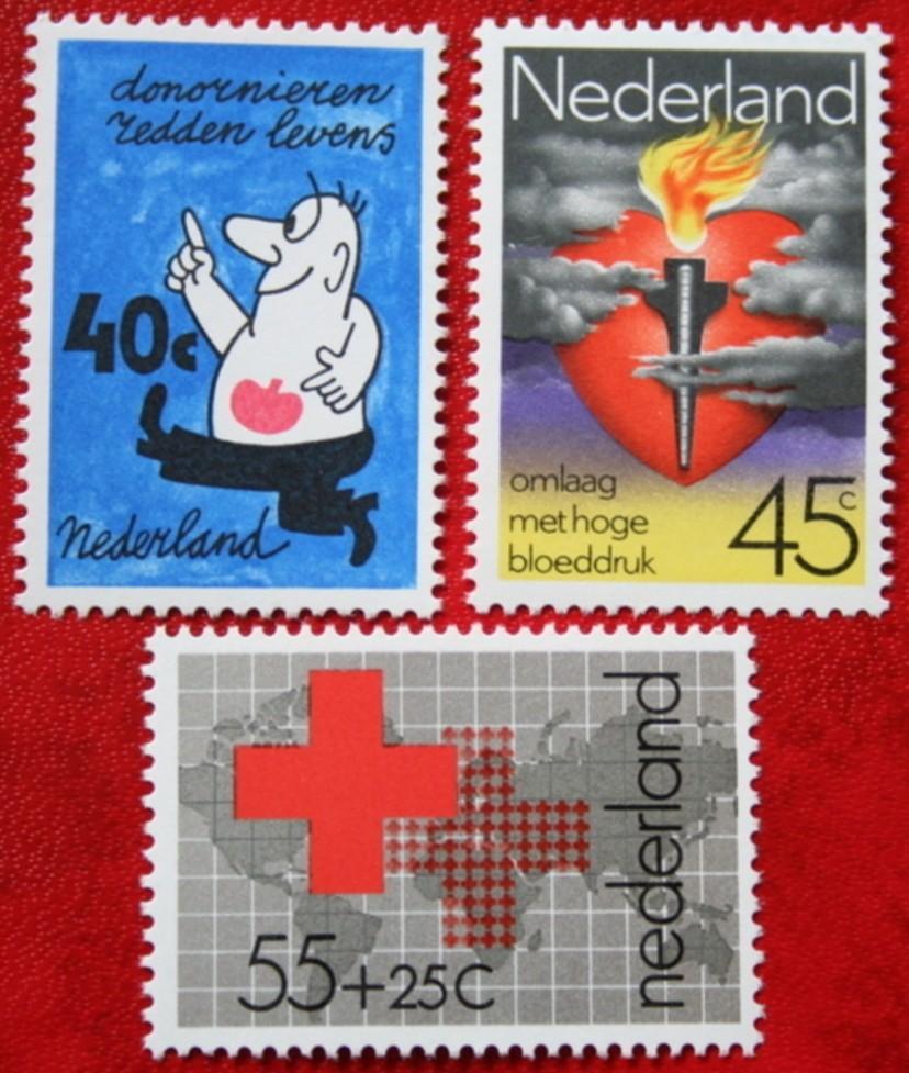 Nederland 1978 - NVPH 1161-1163 - Rode Kruis, Verzenden, Na 1940, Postfris