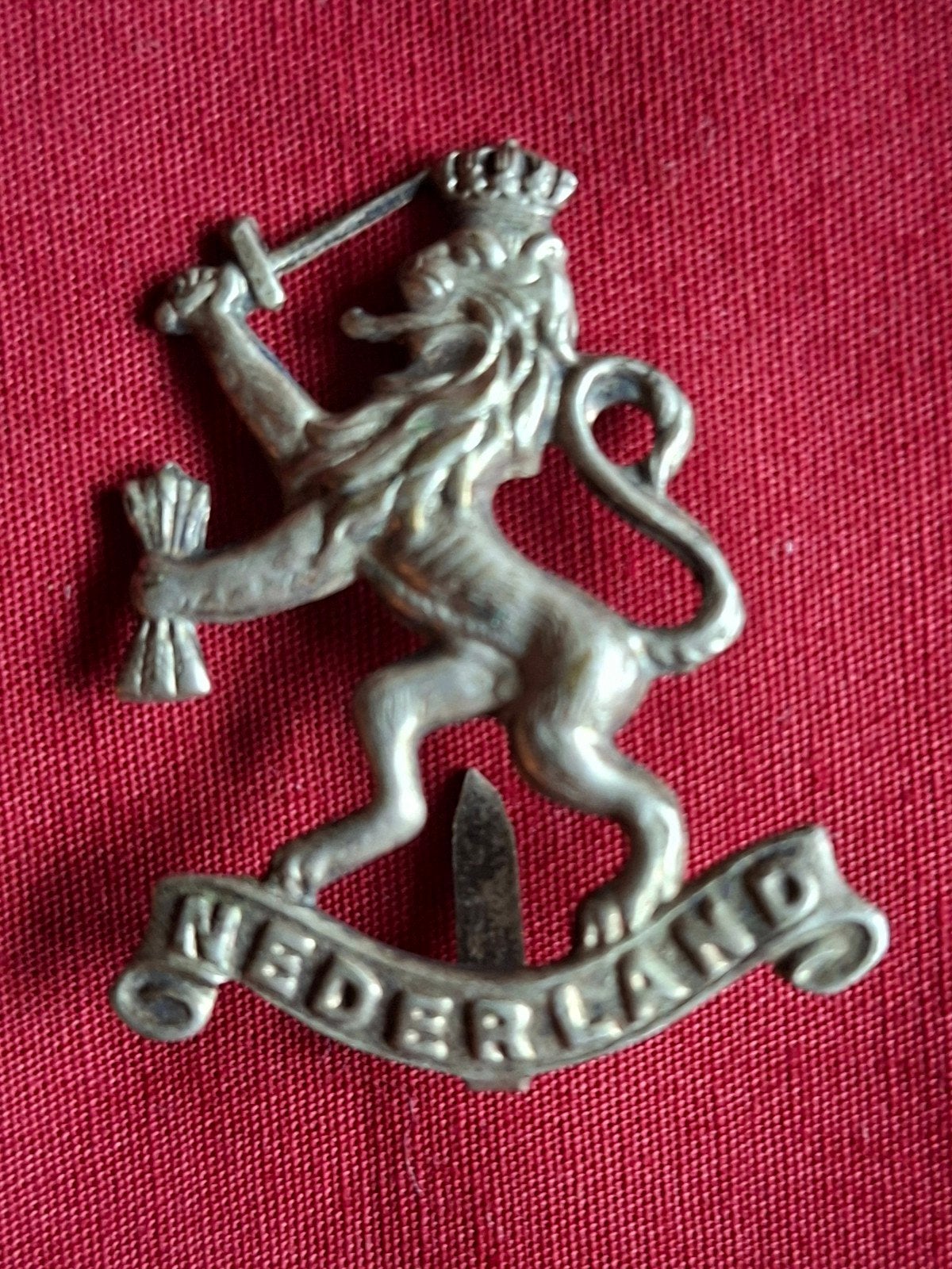 Oude Nederlandse Leeuw embleem., Verzamelen, Ophalen of Verzenden