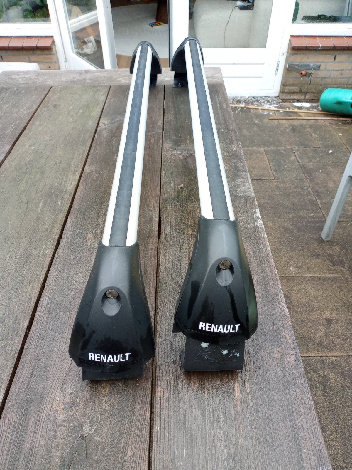Dakdragers Renault Clio 4 - T-track, Auto diversen, Dakdragers, Ophalen, Gebruikt