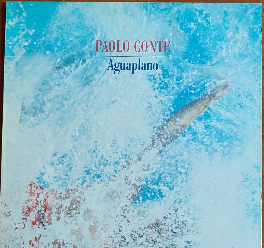 PAOLO CONTE - AQUAPLANO - VINYL, Ophalen of Verzenden, 1980 - 1989, Gebruikt, 12 inch