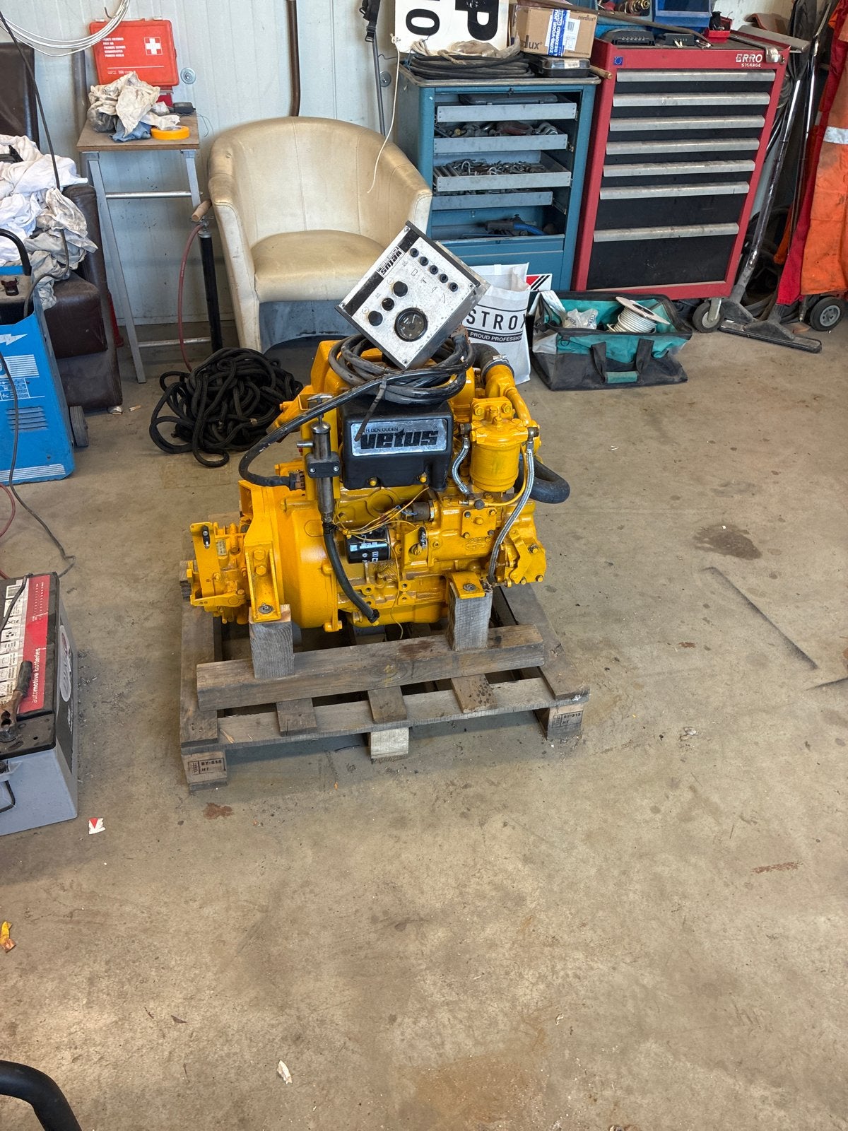 Vetus Marine Diesel Motor M3.10 - Zo goed als nieuw, Ophalen, 10 tot 30 pk, Binnenboordmotor, Viertaktmotor