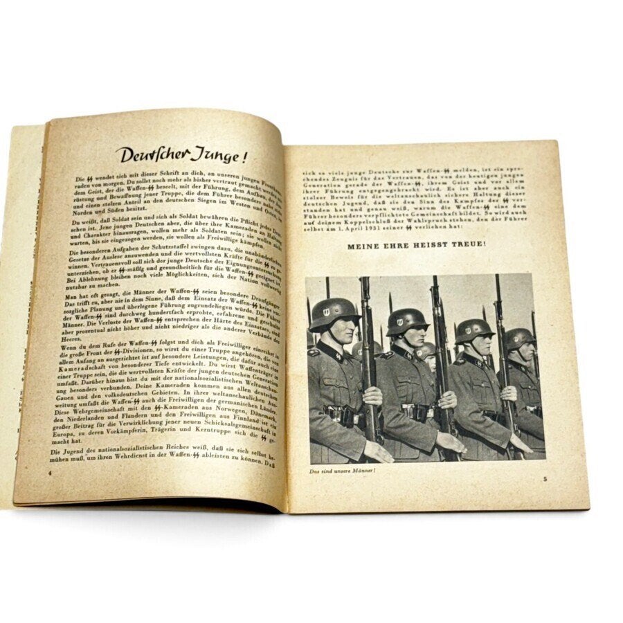 Dich ruft die SS' Wervingsbrochure, Antiek en Kunst, Ophalen of Verzenden