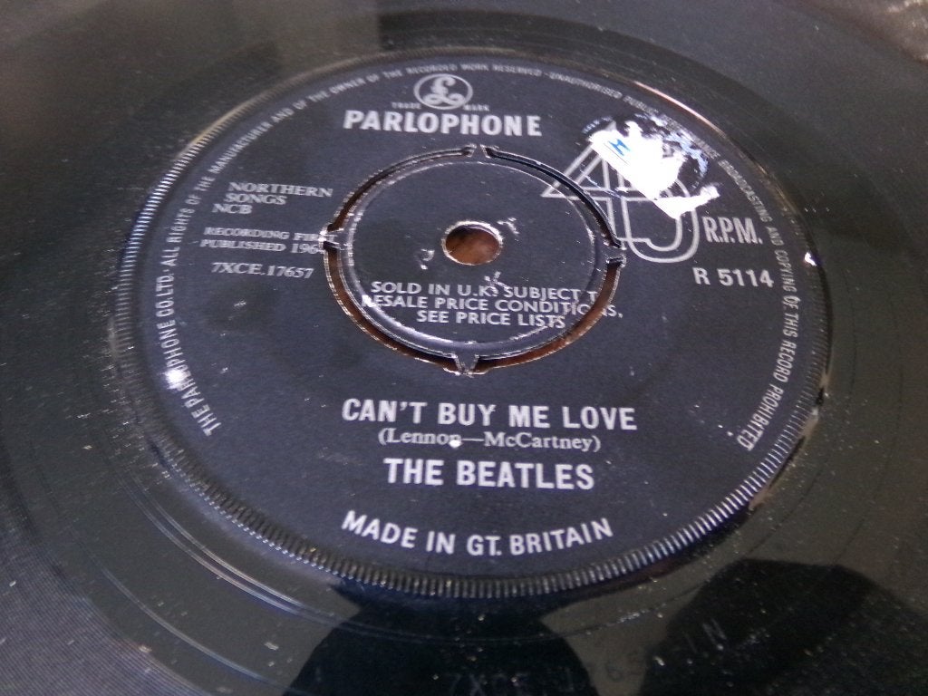 The Beatles ‎– Can't Buy Me Love - UK - 1964, Ophalen of Verzenden, Gebruikt, Pop