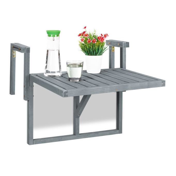 Klaptafel balkon grijs, Tuin en Terras, Ophalen, Nieuw, Babijgandel@gmail.com, Babij
