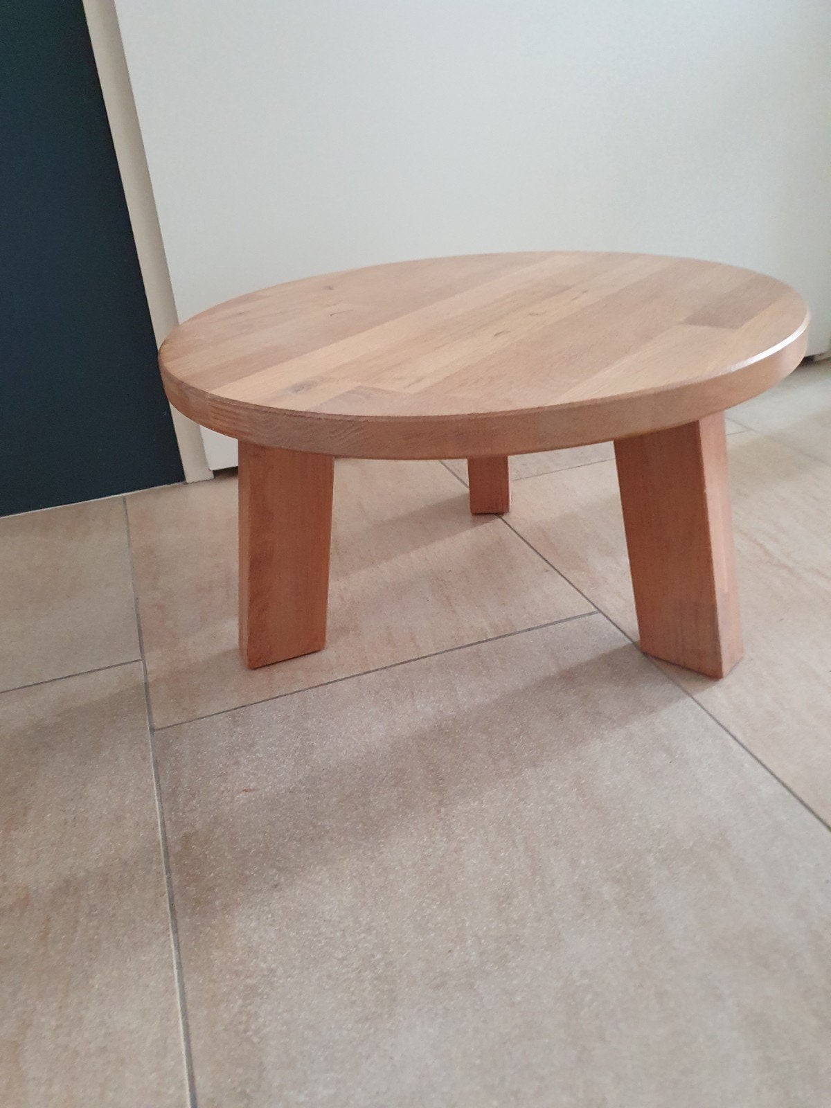 Tafeltje  plantentafeltje  bijzettafeltje, Ophalen of Verzenden, Rond, 50 tot 100 cm, 50 tot 100 cm