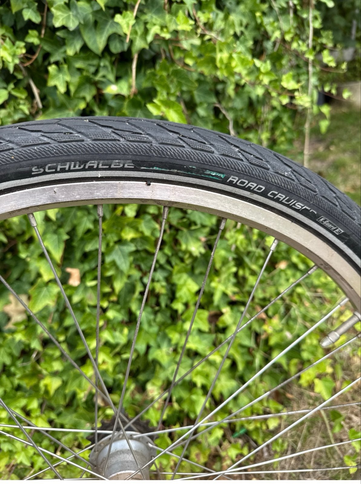 Fietsbanden, Fietsen en Brommers, Gebruikt, Aluminium, Stadsfiets, Ophalen