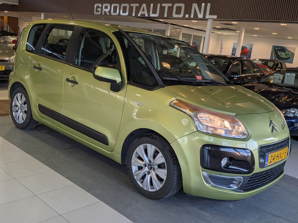 Citroën C3 Picasso 1.4 VTi Aura Airco, Cruise Control, Stuu, Auto's, Citroën, Voorwielaandrijving, Gebruikt, Zwart, 4 cilinders