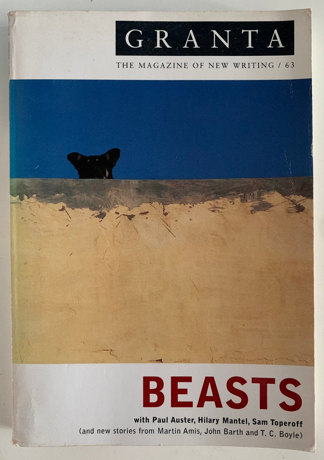 Granta 63 / The Magazine of New Writing - Beasts, Ophalen of Verzenden, Gelezen