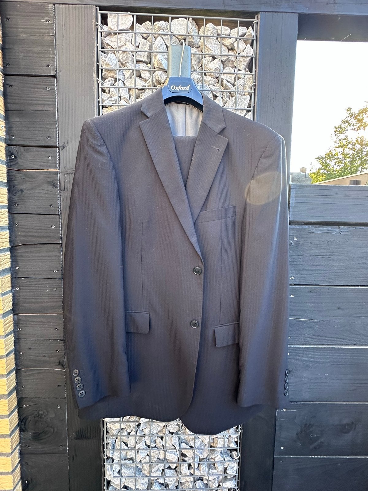 Angelo Litrico Heren kostuum - Maat 52 - Zwart, Kleding | Heren, Ophalen, Zo goed als nieuw, Maat 52/54 (L), Zwart