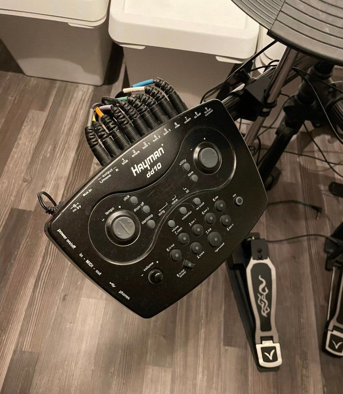 Hayman DD10 Elektronisch drumstel, Ophalen, Zo goed als nieuw, Trommel