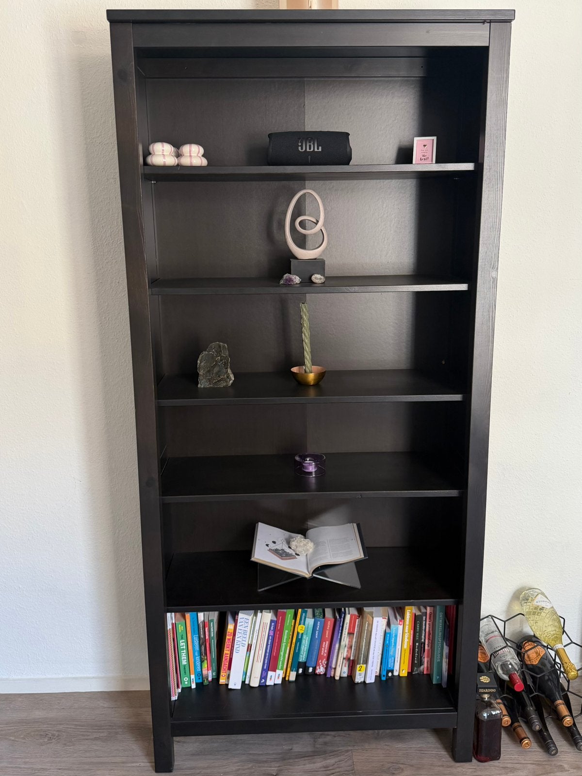 Boekenkast, Ophalen, Met plank(en), 150 tot 200 cm, Zo goed als nieuw